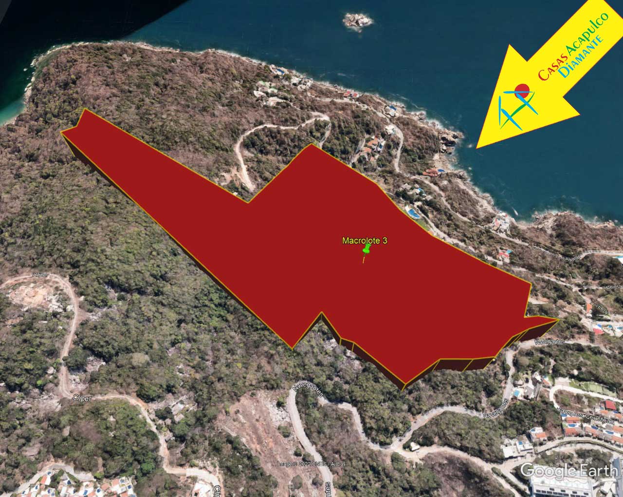 Terreno Brisas del Marqués Macrolote 3 - Ubicación satelital y entorno 1